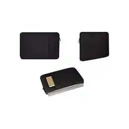 DLH Universal - Étui pour tablette - notebook - tissu - noir - jusqu'à 13,3 (DY-HC4300)_3